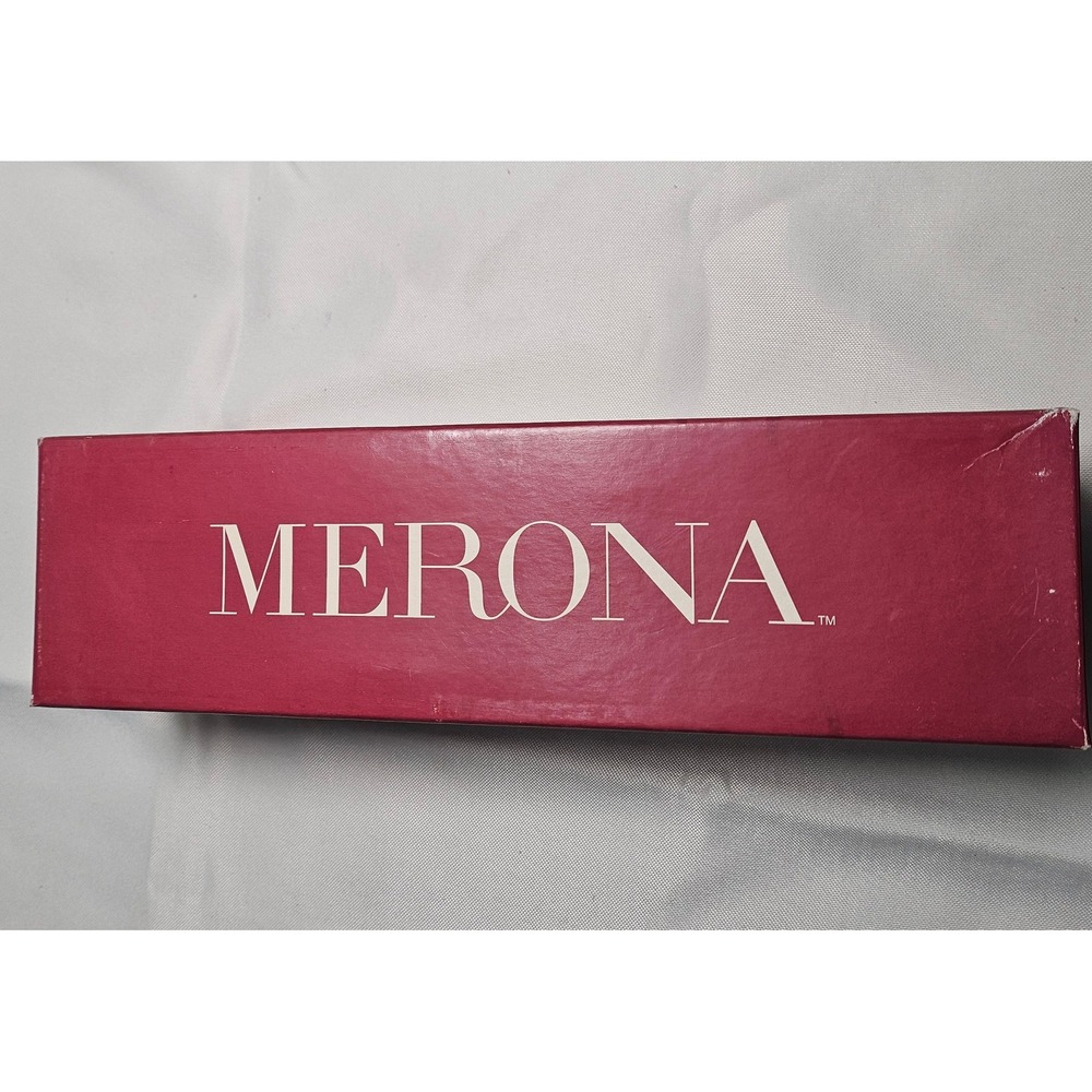 Merona Blue Poppy D Orsay Pointed Toe Flats Shoes Women's Size 6 - Picture 11 of 11